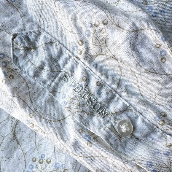 Stetson Western Shirt Mens 3XL Berries Long Sleeve Button Up 11-001-0526-0462 - Picture 5 of 7